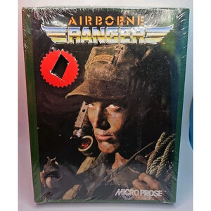 Airborne Ranger (IBM 3.5", 1987, Micro Prose) New Sealed 04-30216